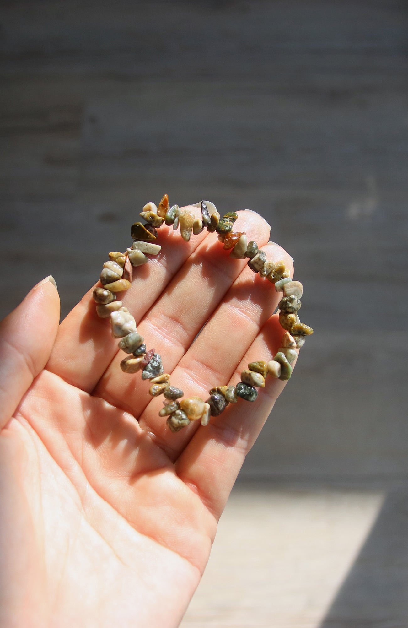 Ocean Jasper Chip Bracelet